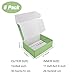 PHAREGE 12x9x4 inch Gift Shipping Boxes Bulk 6 Pack Green, Tab Lock Tuck Top Mailing Boxes for Packaging Small Business, Medium Cardboard Mailer Boxes for Wrapping Present