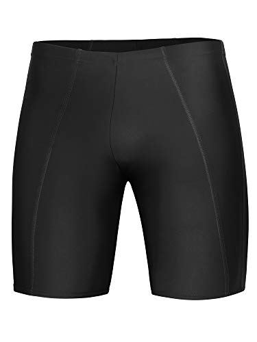 Ladeheid Maillot de Bain Boxer Natation Homme LA40-205(Noir,L)