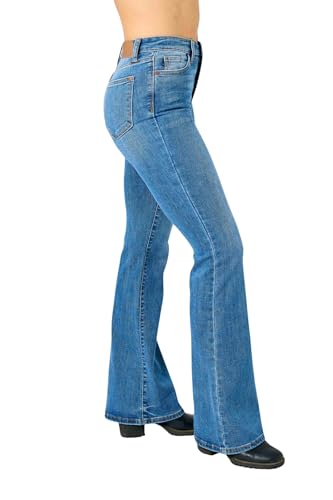 Judy Blue Women's High Waist Classic Flare Jeans2