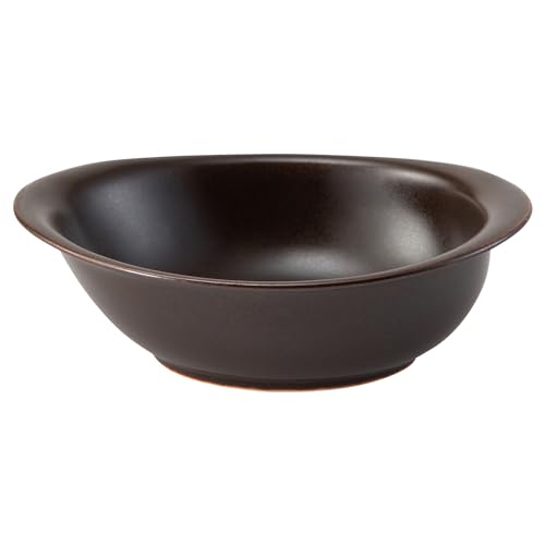 波佐見焼 グラタン皿 耐熱陶器 容量約250ml オーブンウェア ブラウン 電子レンジ可 食洗器対応 オーブン対応 37661