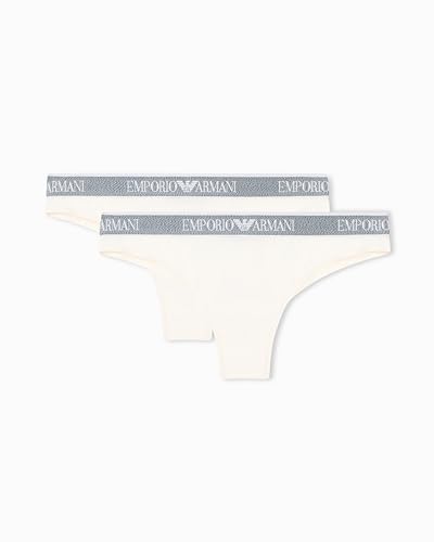 Emporio Armani 2-Pack Brazilian Jupon Femme le raffinement de la lingerie italienne en coton