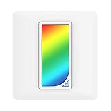 Temporizador y Cuenta Regresiva - El interruptor de luz inteligente WiFi con RGB LED Luz tienen su propio temporizador y función de cuenta regresiva. Establezca el horario para que ellos o uno de ellos se enciendan o apaguen automáticamente en cualquier lugar en cualquier momento.
