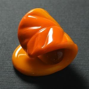 Amazon | 硝子の和菓子 箸置き練切り木枯 | 廣田硝子(Hirota Glass