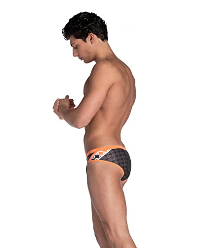 Arena Men's Standard 50Th Anniversary Swim Briefs, Black Multi-Nespola, 28 #TOP1