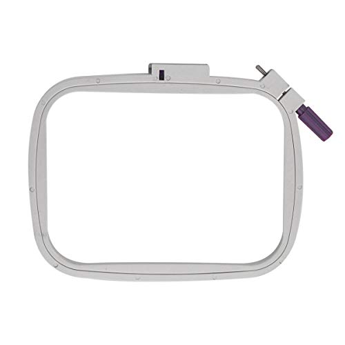 Image of Sew Tech Standard Embroidery Hoop B for Husqvarna Viking Designer I Rose 600 Iris Scandinavia 400 300 etc., Sewing and Embroidery Machine 4x4 inch (100x100 mm) Hoops
