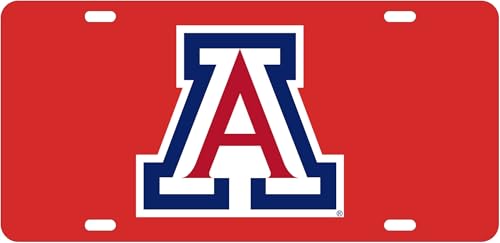 Decorvo College License Plate Acrylic Tag - Car Truck Accessory (Arizona)