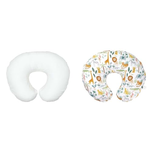 Image of Boppy Original Nursing Pillow Liner Nursing Pillow Cover, Colorful Wildlife, Fits Original Support for Breastfeeding