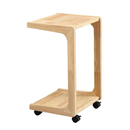 Table de chevet de type C et table d'angle de salon mobile couleur B - 2