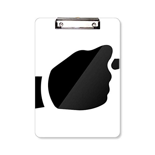 Carnet de notes A4 haut de gamme Provoke Gesture silhouette