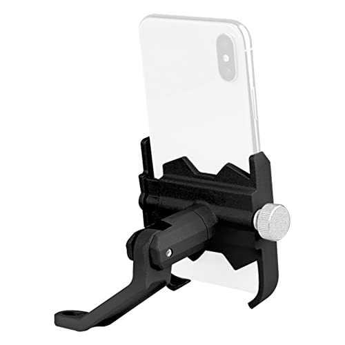 Suporte de telefone para motocicleta,Suporte giratório para telefone de bicicleta de liga de alumíni