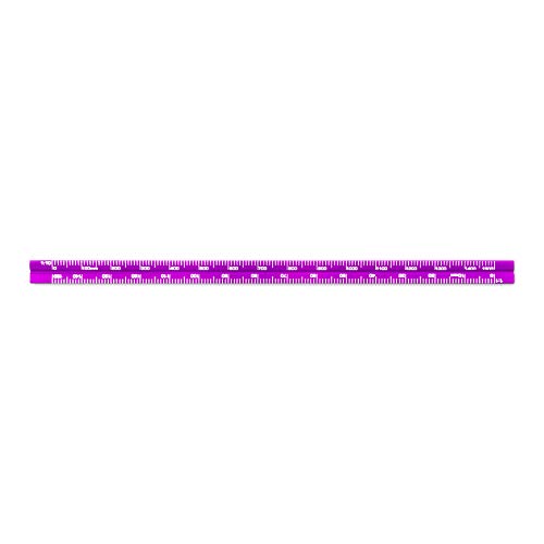 Image of Alumicolor Aluminum Engineer Metric Pocket Drafting Scale, 15CM, Purple