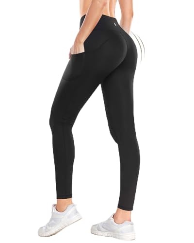 CAMBIVO Sport Leggings Damen High Waist, Sporthose Damen Lang mit...