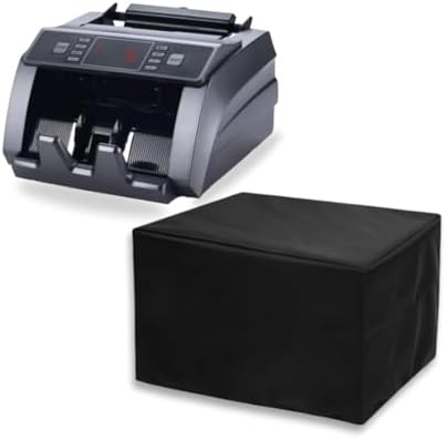 MAINDAIS Dust Proof Water Proof Washable Premium Note/Currency/Cash/Money Counting Machine Dust Cover for Black Cruze – Black