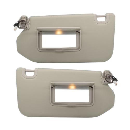 Driver Left & Passenger Right Side Sun Visor Replacement Compatible with2013-2018 Pathfinder...