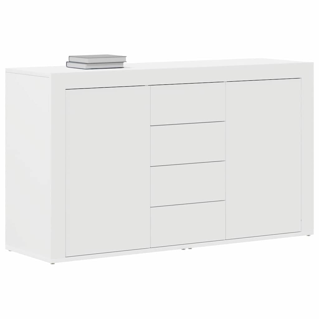 vidaXL Aparador 120 x 36 x 69 cm Madera de ingeniería | Mucho espacio para tus cosas o decoraciones, Acabado mate suave que da un toque elegante,