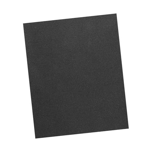 Rebower 120 Grit Sandpaper 9 x 11 Inch Sand Paper Silicon Carbide