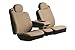 Fia SP87-51 TAUPE Custom Fit Front Seat Cover Bucket Seats - Poly-Cotton, (Taupe)