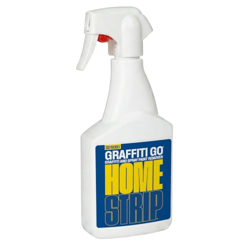 Home Strip Graffiti Go 500ml - Solvent Free Graffiti Remover Paint Stripper Coatings Cleaner for Wood Metal Brick Concrete Stone Plastic & More