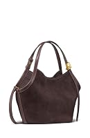 kate spade new york Deco Small Tulip Tote, Hot Fudge Suede — image 2