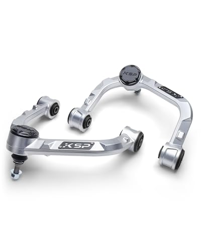 Reviews de Kits de instalación al mejor precio. 49 KSP 2-4' Brazo de control superior forjado con bujes de goma estilo OEM para F150 2004-2020, UCA delantero de aluminio se ajusta al vehículo, instalación de kits de nivelación...