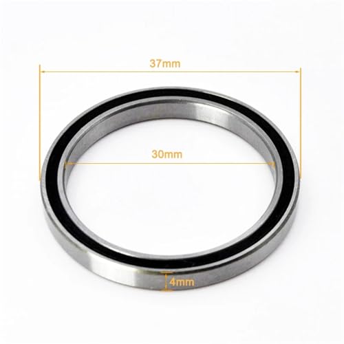 Rodamientos ultrafinos 6706-2RS de 30x37x4mm con doble sello de goma 2