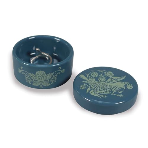 Boîte à bijoux decorative William Morris en grès cadeau idéal - 5