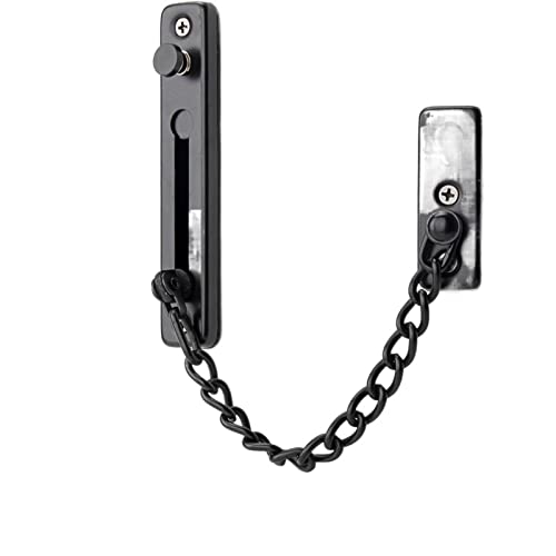 Cerradura de cadena de puerta de acero inoxidable con tornillo de protección 3