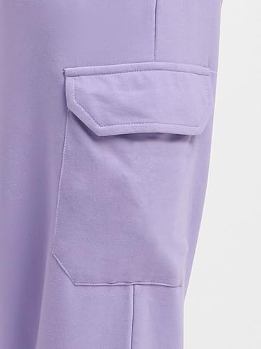 Image of JUNEBERRY 100% Pure Cotton Regular Fit Mid Rise Cargos with Pocket for Women & Girls