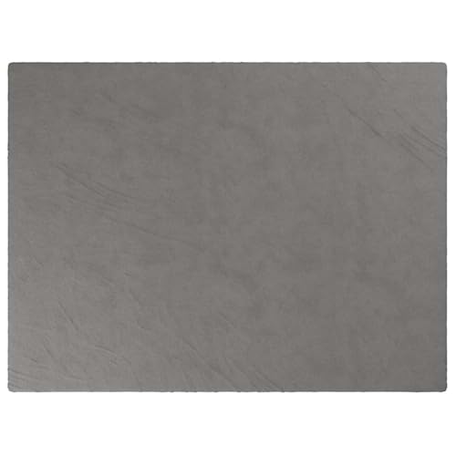 Manta pesada de 150 x 200 cm para cama con funda de microfibra gris de 7 kg y algodón 3