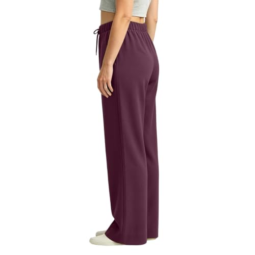 Womens Baggy Sweatpants Low Rise Wide Leg Lounge Pants With Pocket - image 7