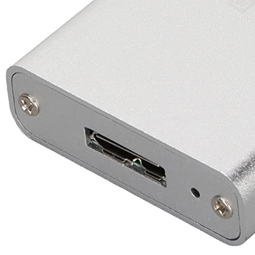 Adaptador Caja Externa mSATA a USB 3.0 SSD, Aluminio miniatura 6