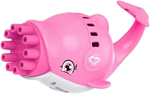 Lança Bolhas Para Criança Golfinho Eletronico (VERDE)