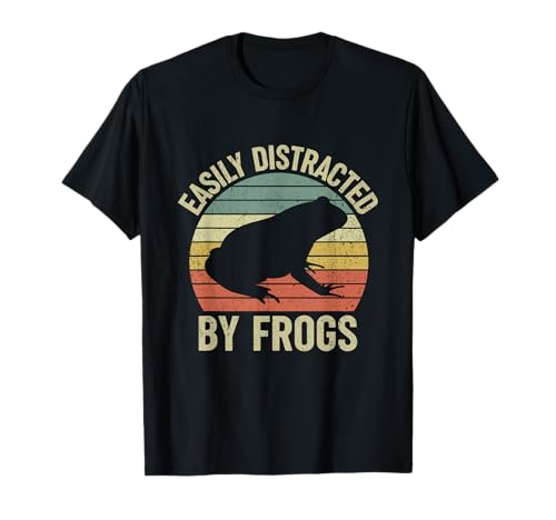 Easily Distracted by Frogs T-Shirt