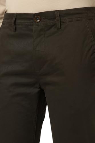 Image of Peter England Men's Skinny Fit Mid Rise Premium Casual Trouser Chinos