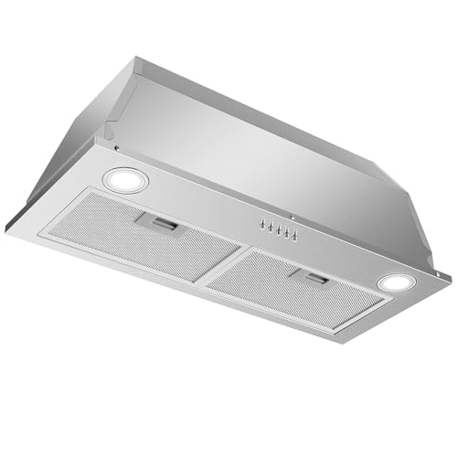 Zomagas Range Hood Insert 30 inch Stainless Steel Built-in Kitchen Hood