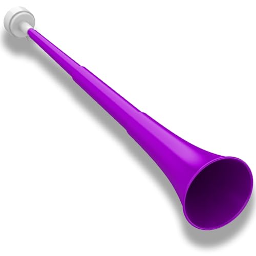 Stadium Horn Vuvuzelas Soccer Horn Collapsible Blow Horn Trumpet Horn Noise Maker Loud Sound Handheld Horn Sports Horn Noisemaker for Sports Events Graduation Games Party Supplies Favors Accessories