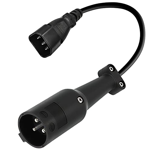 Prise de chargeur pour voiturette ClubCar DS 36V à 3 broches rondes