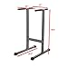 XMARK Dip Station, 500 lb. Weight Capacity Dip Stand (Gray)