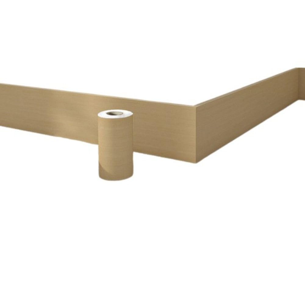 Generico Bordi Adesivi per Pareti Nastro autoadesivo effetto legno Battiscopa Adesivo for bordi da parete in PVC spesso Decorazione la casa 10 cm x m pavimenti Toppe(Style 7)
