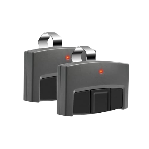 2 for Sears Craftsman LiftMaster Chamberlain Universal Garage Door Opener Remote 139.30498, 3-Year-Warranty