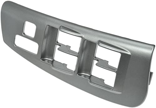 Dorman 76014 Front Driver Side Door Window Switch Bezel Compatible with Select Toyota Models, Silver