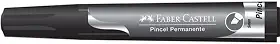 Marcador Permanente, Preto, 5 mm, Faber-Castell