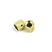 2 Metal Dome knurling Guitar Knobs For Tele or JB style Adjustable,Gold plated