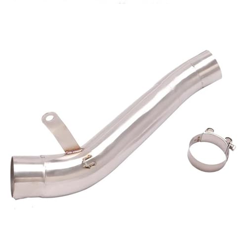 UMIXIRE Auspuffanlagen Für Aprilia RSV4 2017 2018 2019 Anschluss 60Mm Schalldämpfer Slip-On Motorrad-Auspuffanlage Mittelverbindungsrohr Schalldämpfer