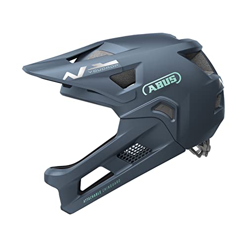 CAMPO DI UTILIZZO: casco integrale dal design moderno e solido per percorsi MTB, skate park, downhill o per tutti i giorni - per ragazze e ragazzi