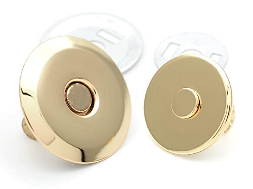 CRAFTMEMORE Magnetic Snap Buttons Quality Strong Clasp for Purse Sewing