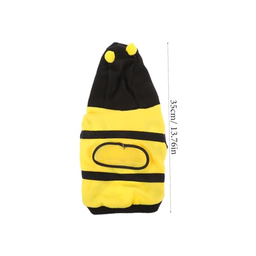 Disfraz abeja para perros POPETPOP 35x25x0.5 cm miniatura 2
