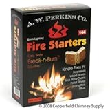 Chimney 81190 AW Perkins Fire Starters - 144 Squares Per Box