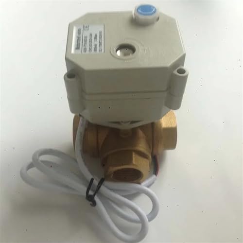 Vanne à boisseau sphérique électrique 3 voies pour stopper les fuites et dériver le flux