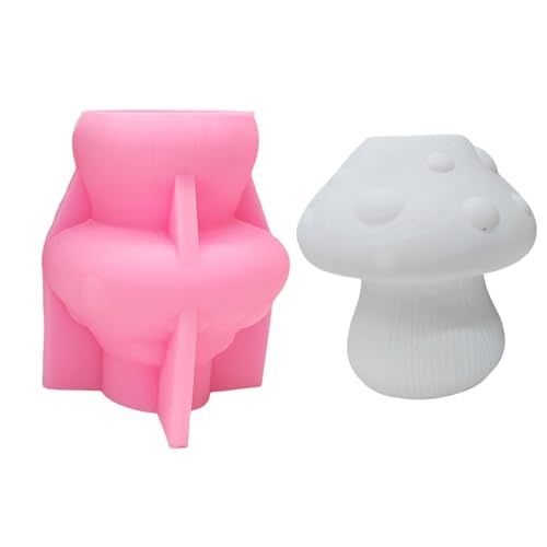Moule d'artisanat en forme champignon pour vase design - 2